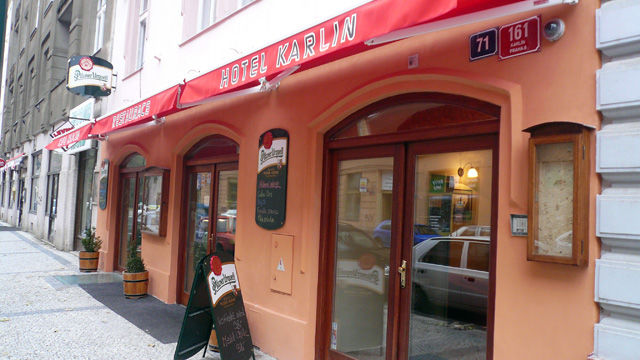 Hotel Karlin Prag Exterior foto